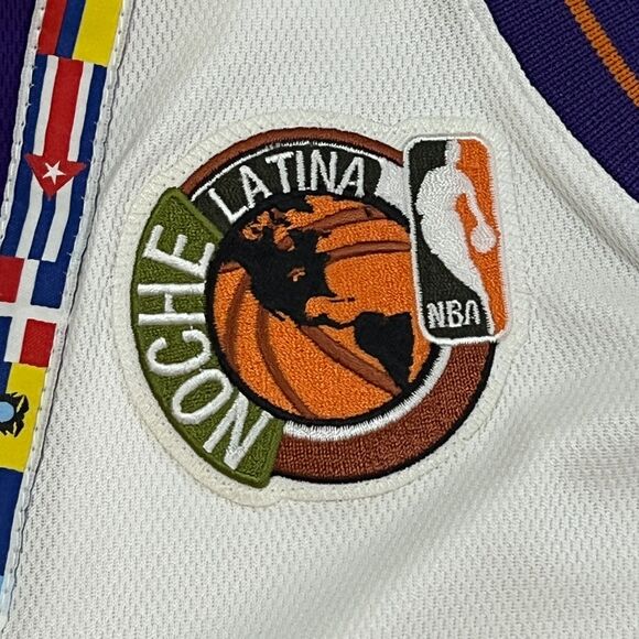 Vintage Crazy Rare 2007 Phoenix Suns Latin Night Team Issued Pro Cut Jersey XL - Picture 3 of 10